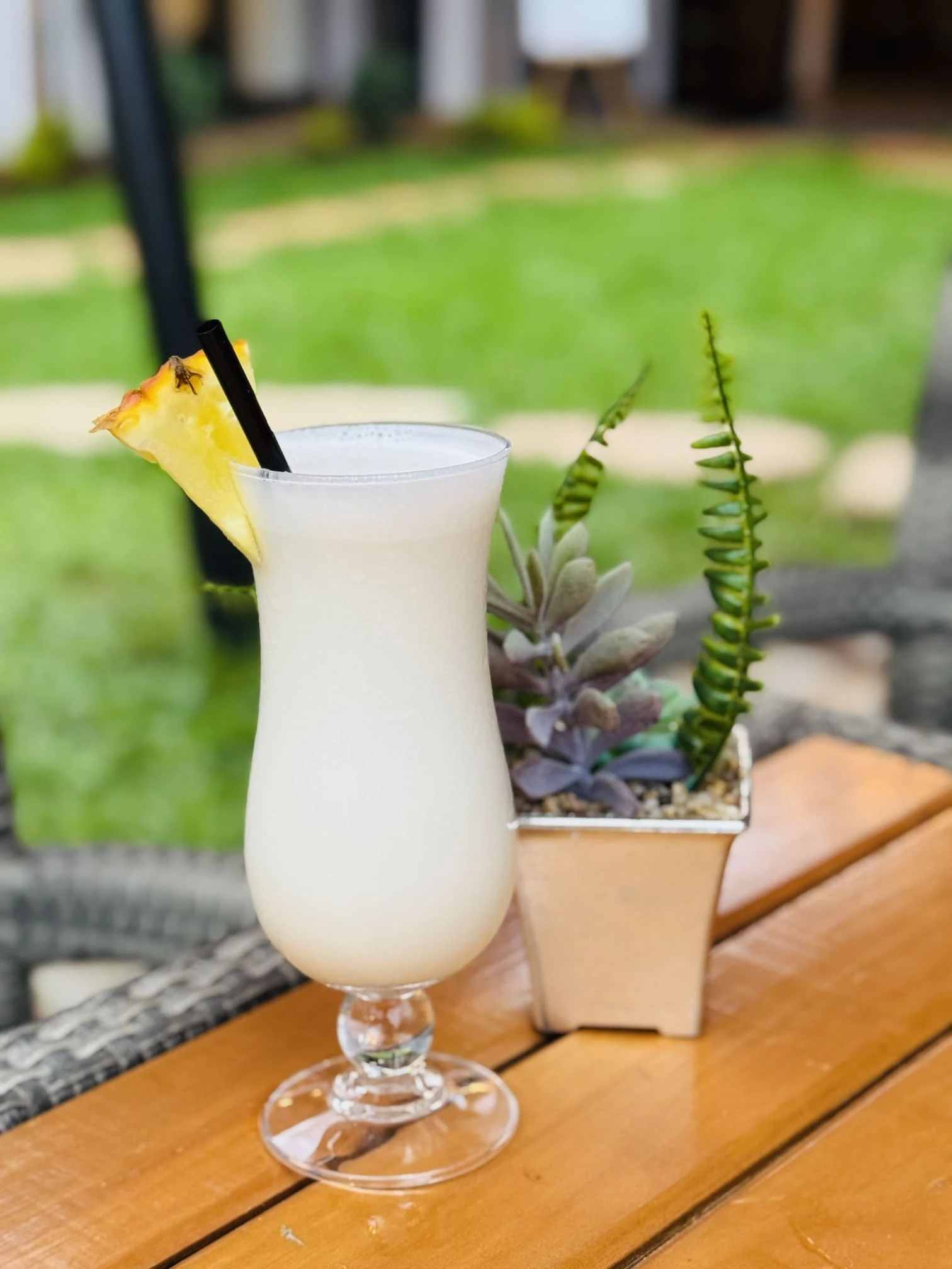Piña Colada served at Twisty Tamarind Restaurant